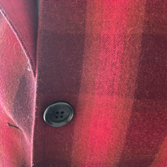 Pendleton Red and Black Woolen Jacket - Picture 8 of 12